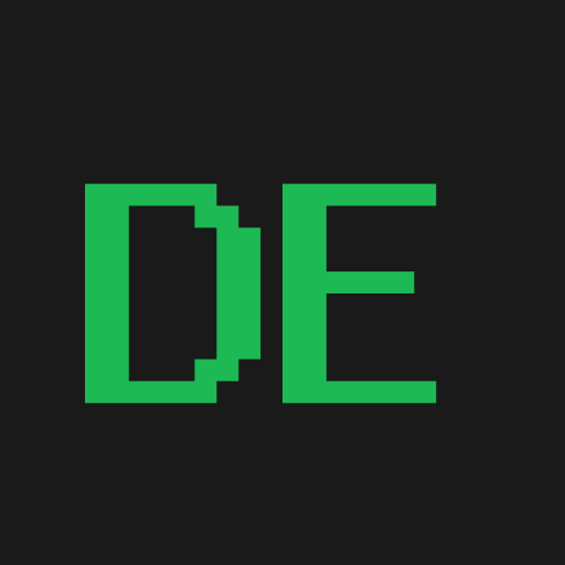 DE logo
