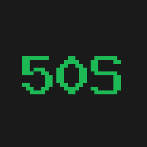 50s bop rockabilly logo