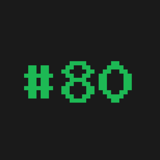 #80 logo